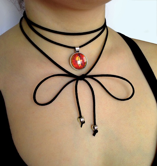 Choker Oko Saurona - 0189 EGGinEGG