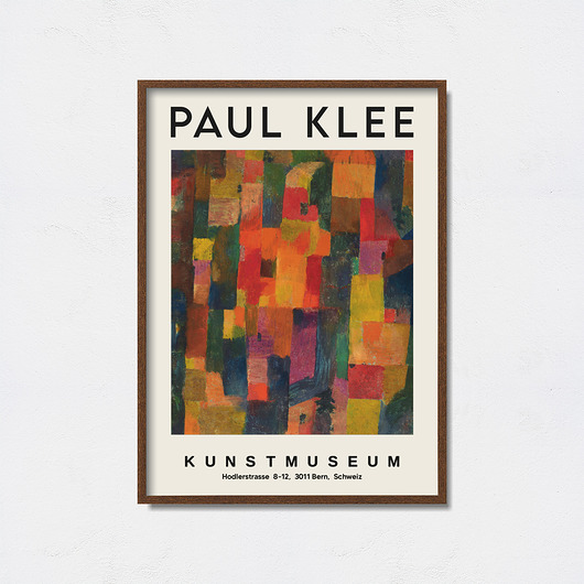 Paul Klee plakat do wystawy Pas De LArt