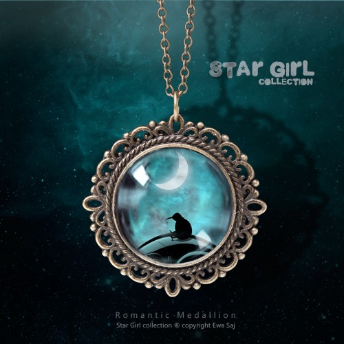 Star Girl collection, romantyczny naszyjnik Ewa Saj Fotografie