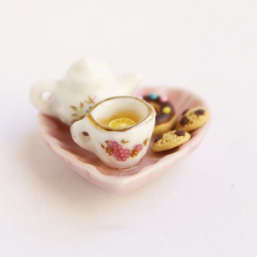 TeaTime magnes pink Lemon Lovely