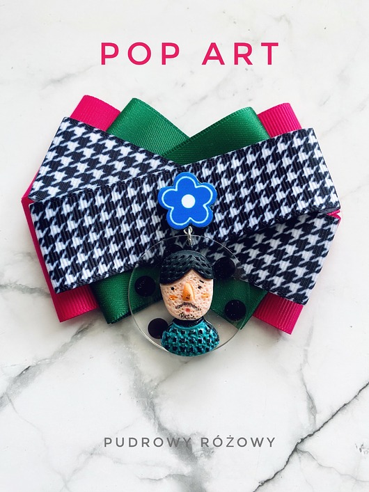 broszki Nowa Kolekcja ART z postaciami 3d wyrwanymi z obrazu