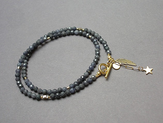 chokery Szafiry /choker/ vol. 3  Szlachetna kolekcja