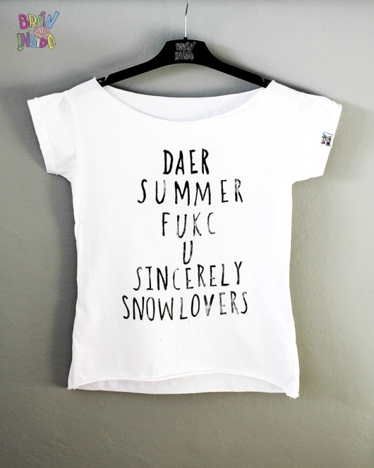Dear Summer Tee Brain Inside