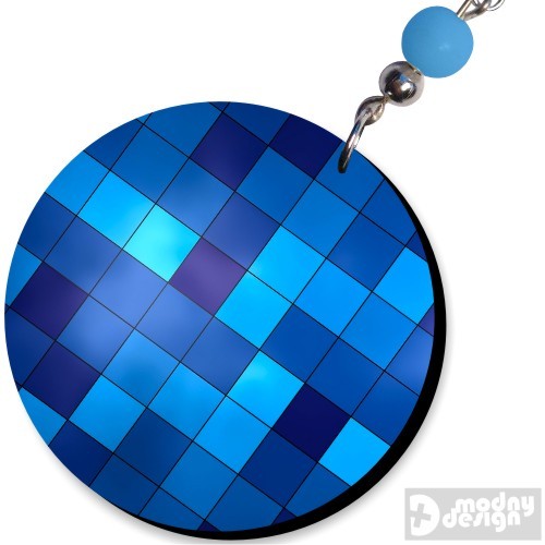 Blue Krata Modny Design