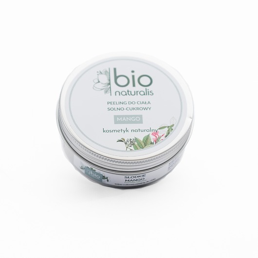 peelingi do dłoni i stóp NATURALNY PEELING DO CIAŁA SOLNO-CUKROWY o zapachu SŁODKIEGO MANGO