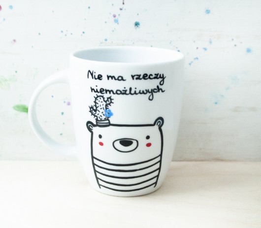 Nie ma rzeczy niemożliwych - kubek porcelanowy miamilu