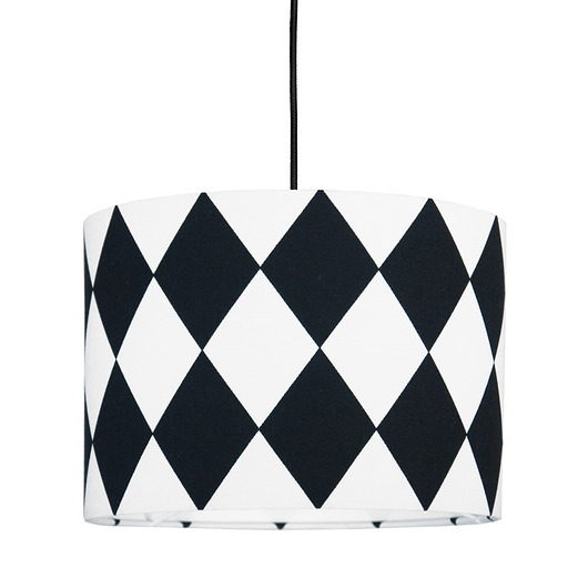 Lampa sufitowa MINI romby czarne youngDECO