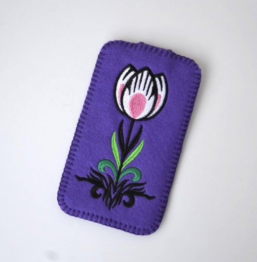 Etui na telefon Tulipan Tulis