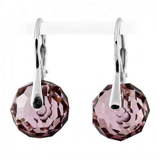 Kolczyki srebro + kryształy Swarovski Moonlight Avenue