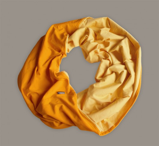 APRICOT & ORANGE. Mega Tuba. Bawełna Organiczna mmhm