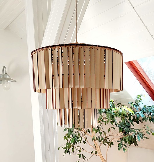 lampy wiszące Lampa Babel mała boho średnica 50cm gładka