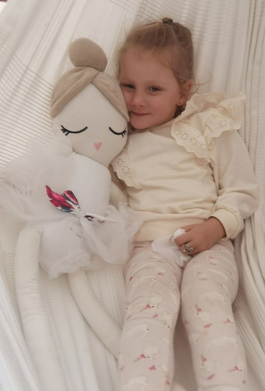 lalki Lalka szmaciana personalizowana XXL 90 cm + zestaw opasek