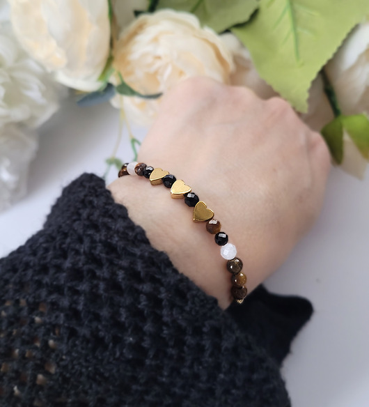 bransoletki z kamieni naturalnych Ochrona, Miłość i obfitość