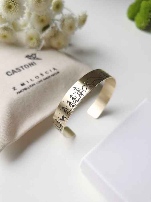 bransoletki złote Bransoletka Moje GÓRY