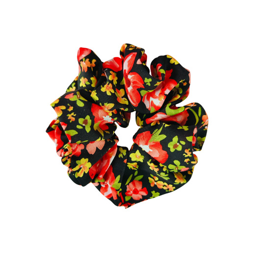 gumki do włosów Scrunchie do włosów, gumka do włosów, frotka z wiskozy Pieśń nocy XXL