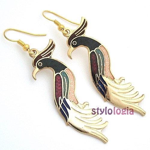 RAJSKI PTAK CLOISONNE stylologia