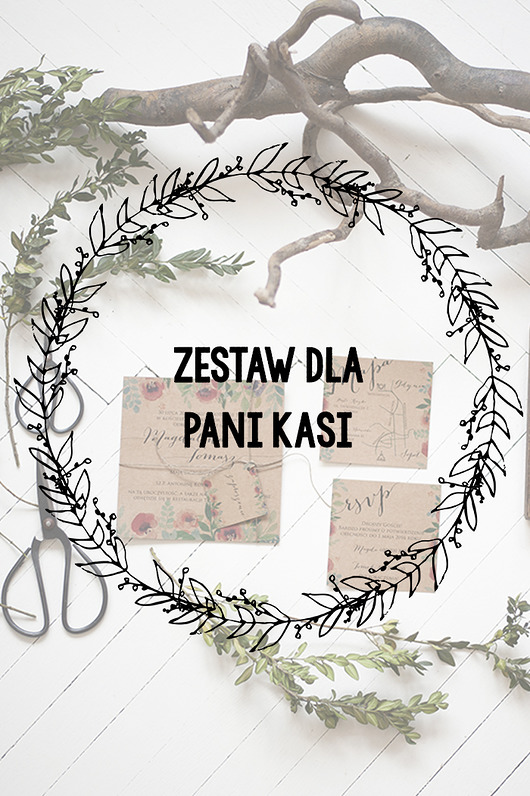Dla Pani KASI! RUSTIC FLORAL 2 Papel