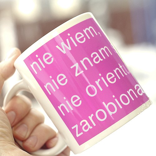 Zarobiona jestem  ONE MUG A DAY