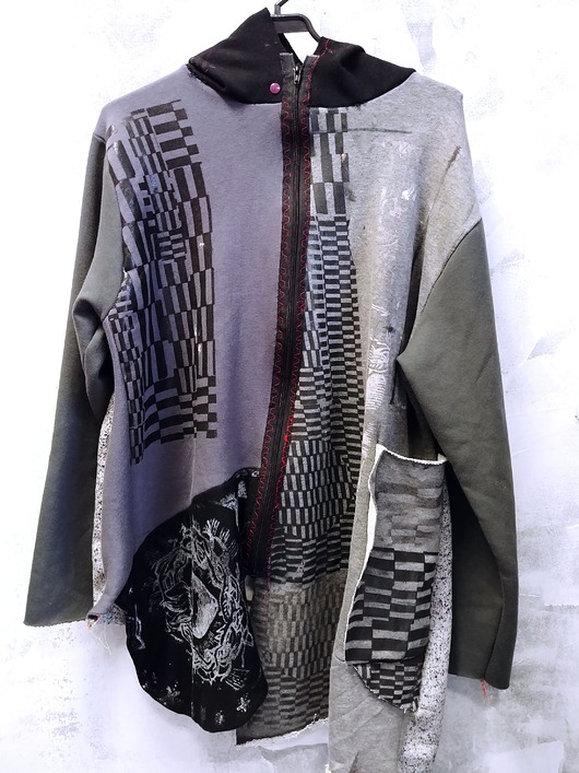 bluzy męskie Bluza hoodie  trash  mix M