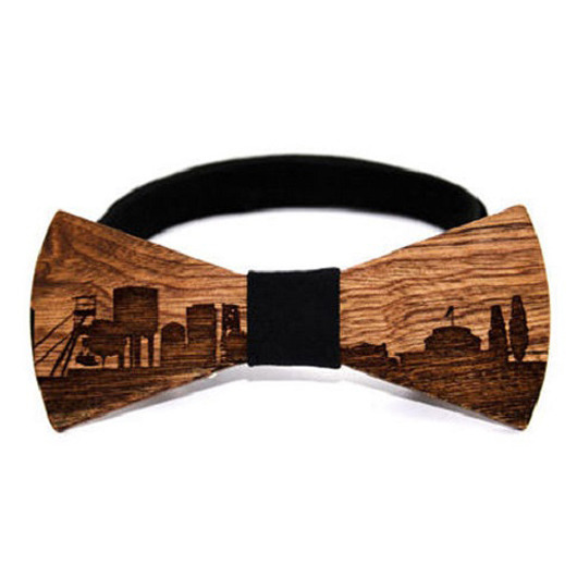 Muszka drewniana  The Bow Bow Ties
