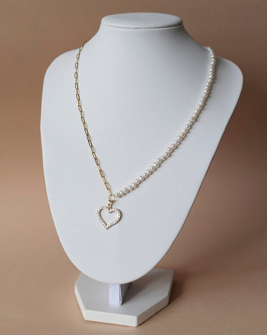 naszyjniki - inne Naszyjnik Pearl Love