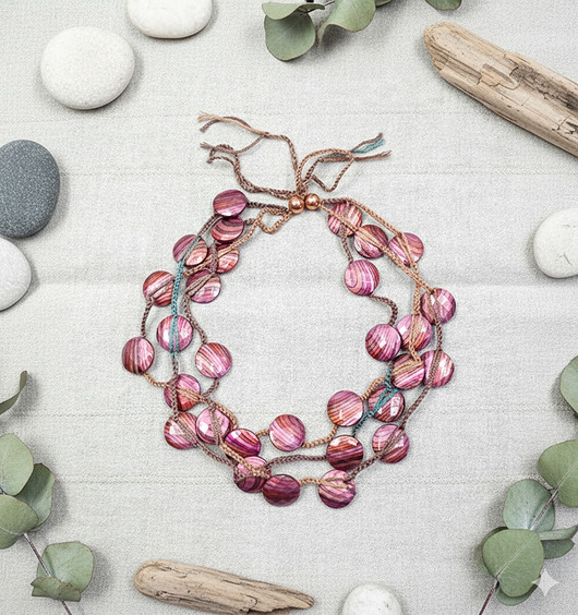 korale 6178 Długi Naszyjnik Boho