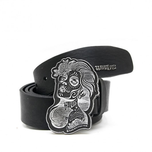 Pasek Black/Girl Black Dots