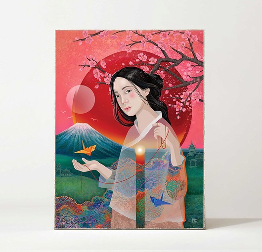 plakaty Plakat Japonka