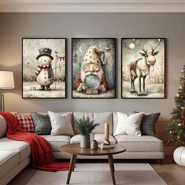 plakaty Plakat Zaczarowane Święta