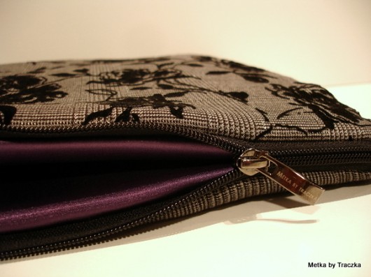 laptop sleeve - Madame Violet  13-14 ali metka by traczka