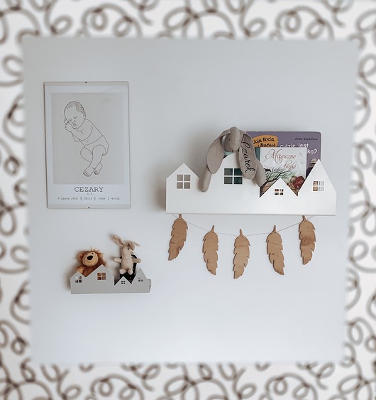 Półka na książki DOMKI La Nina Decor