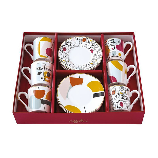 Filiżanka Porcelanowa 6 szt. Moderno MIA home