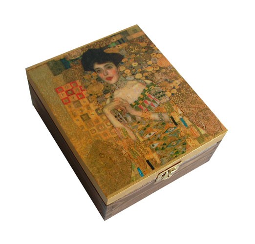 Pudełko - G. Klimt - Portret Adeli 03 Marlena Rakoczy
