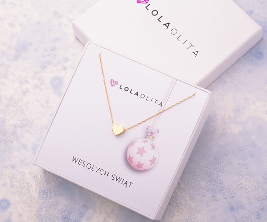 Minimalistyczne serce pod choinkę LOLAOLITA