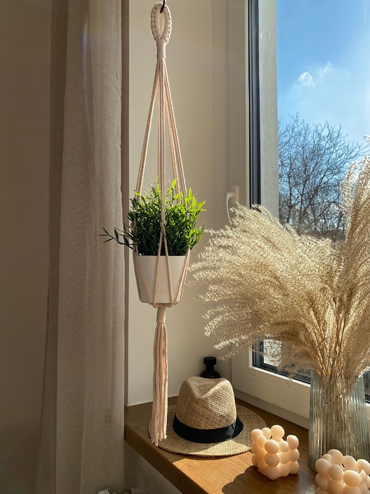 kwietniki Kwietnik boho makrama Venus