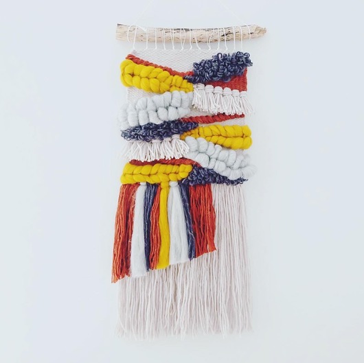 Makatka Makrama Lawa wool and stick