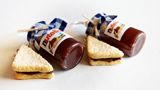 kolczyki nutella w słiczkach z kanapkami Piecuchowo