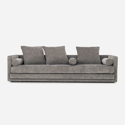 sofy i szezlongi Sofa KOPENHAGA szara, skandynawski design