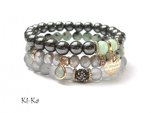 Grey and mint /30.04.2015/ - set KiKa pracownia