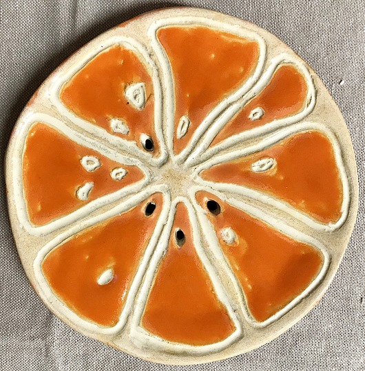 Mydelniczka "Plaster pomarańczy" Ceramystiq