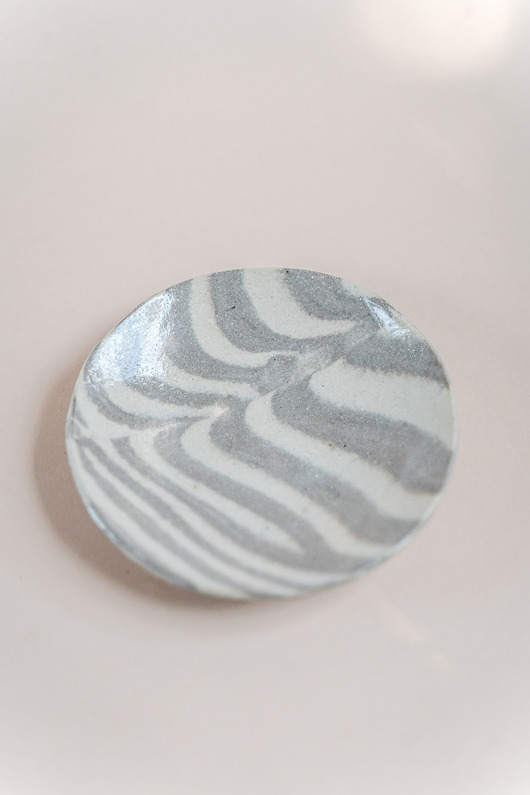 Podstawki pod kadzidełka Mały talerzyk ZEBRA
