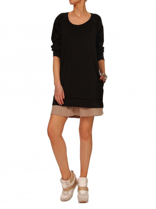 Bluza YY700105_RAL9005 YULIYA BABICH