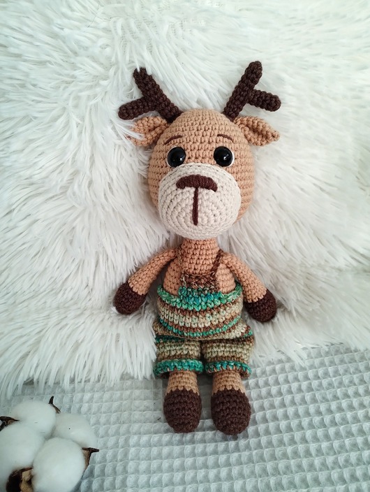 misie i maskotki Jelonek Jeremi, jeleń