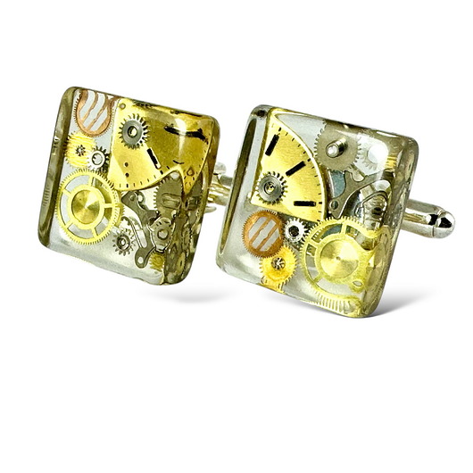 spinki do mankietów Spinki do mankietów - MAN'S PRECIOUS 10 -unikat handmade