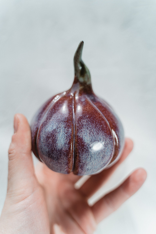 figurki i rzeźby Ceramiczna figurka DYNIA