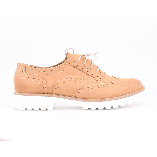 RĘCZNIE ROBIONE PÓŁBUTY ZAPATO 258 PIASKOWY Zapato