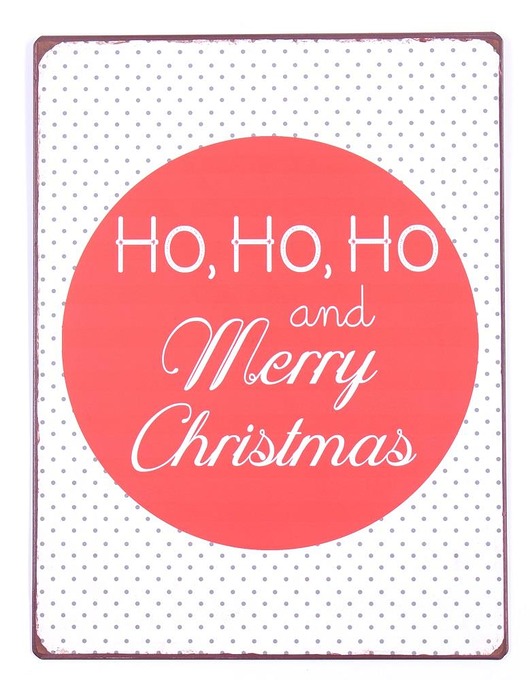 Szyld Merry Christmas MIA home