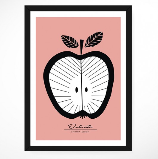 Plakat OWOC2 Cytryna design