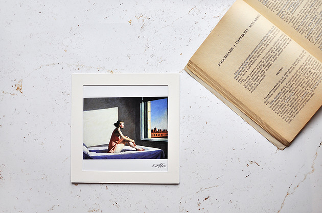 grafiki i ilustracje Pokój hotelowy, Edward Hopper  -  passe-partout