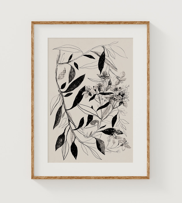 grafiki i ilustracje Ilustracja botaniczna  A3
